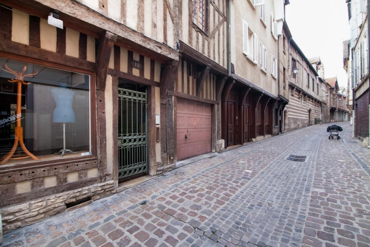 Appartement Charmant A Troyes Avec Jardin Cloture 50 M² Екстер'єр фото